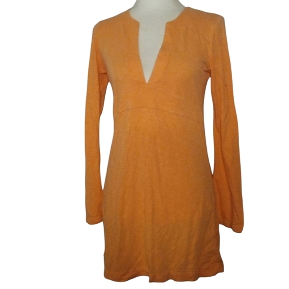 Athleta Long Sleeve Melon Tunic Top Modal Blend Size XS - Picture 1 of 8